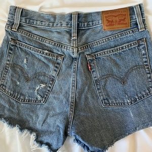 LEVIS 501 High Rise Shorts